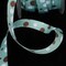 The Ribbon People Teal and White Polka Dots Double Sided Grosgrain Craft Ribbon 0.75" x 55 Yards